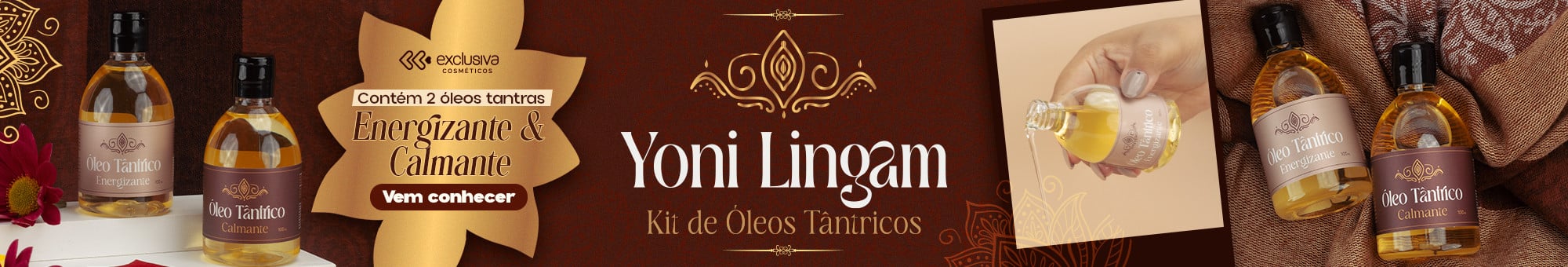 Yoni Lingam- Óleo para massagem tantrica