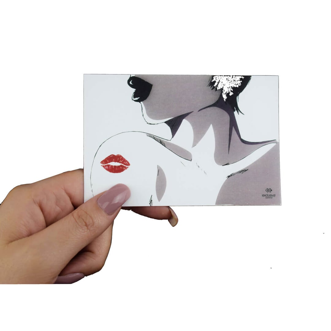 Postais Presente - Boca Sensual - 2