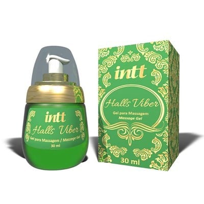 Gel 4 em 1 Extra Forte (Lubrifica, Esquenta, Esfria e Vibra) - Intt Halls Viber - 30 ml - 1
