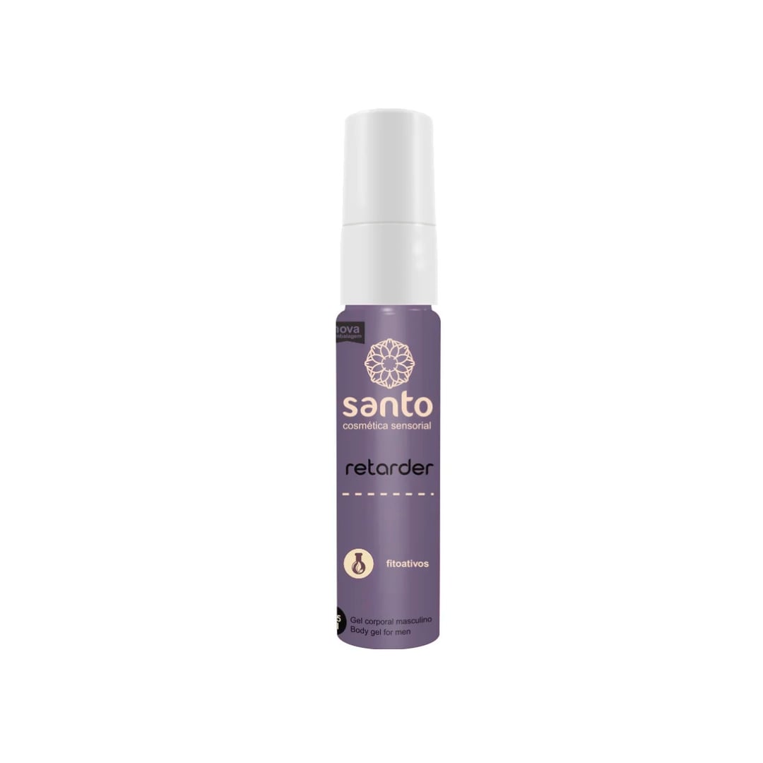 Gel Retardante de Ejaculação e Prolongador de Ereção - Santo Cosméticos Funcionais Retarder | 15g - 2