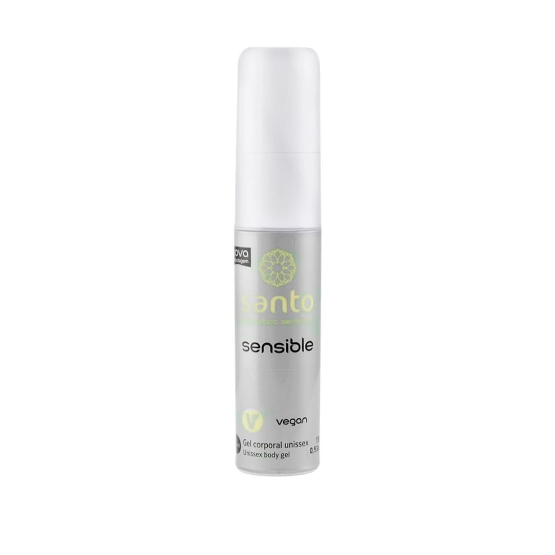 Gel Anestésico Unissex para Sexo Anal com Fórmula Vegana - Santo Cosméticos Funcionais Sensible | 15g - 2