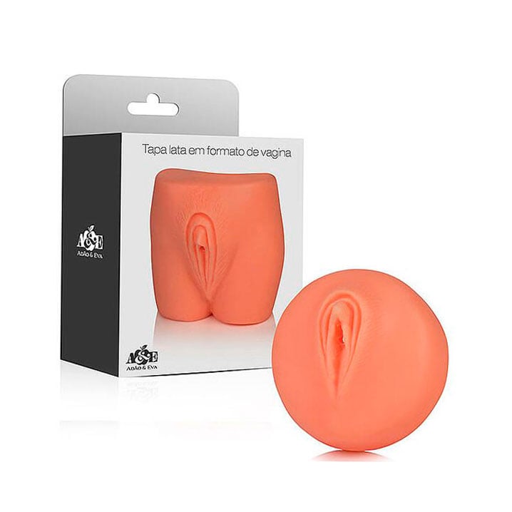 Tapa Latas em Formato de Vagina - Adão & Eva - 1