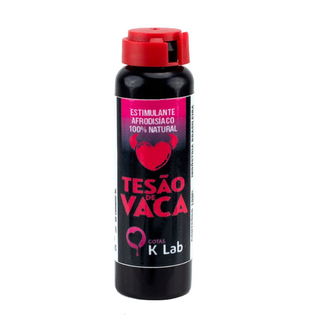 Estimulante Afrodisíaco que Aumenta a Libido Sexual da Mulher - K-Lab Tesão de Vaca | 10 ml - 1