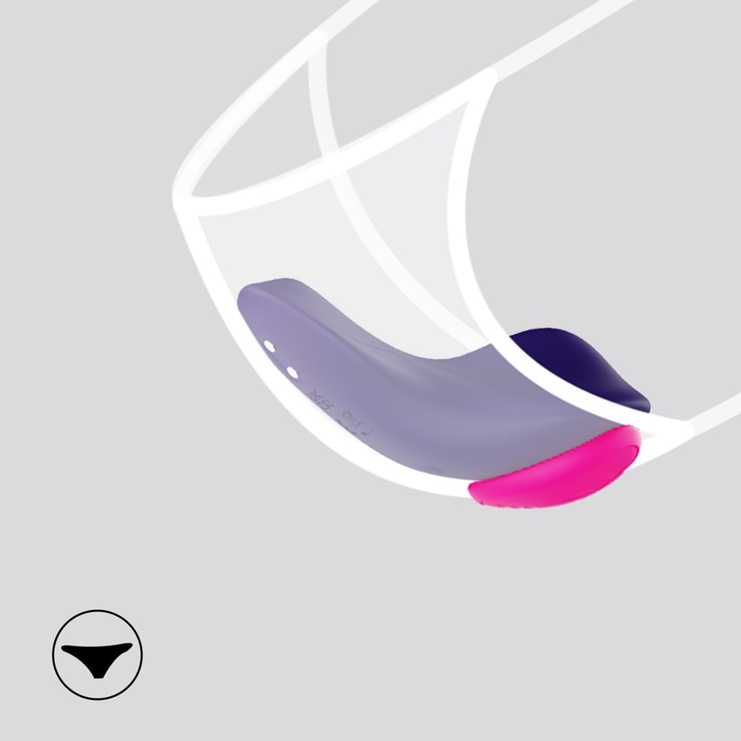 Vibrador de Calcinha com Carregamento Magnético, 9 Modos de Vibração e Controle via App - My Love Winyi - 2